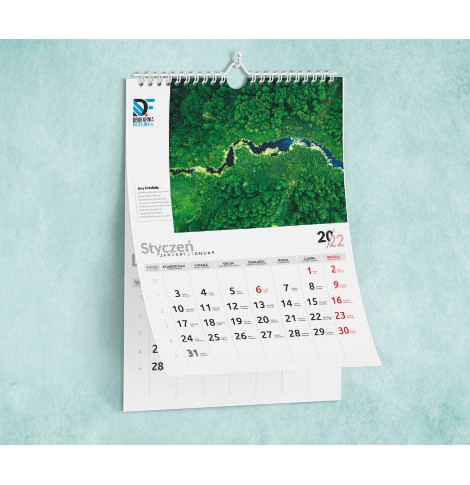 Kalendarze spiralowane – Drukarnia Fortuny