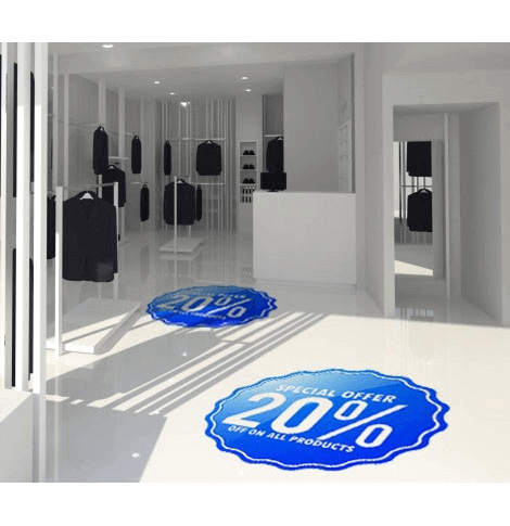 Naklejki podłogowe – Drukarnia Fortuny